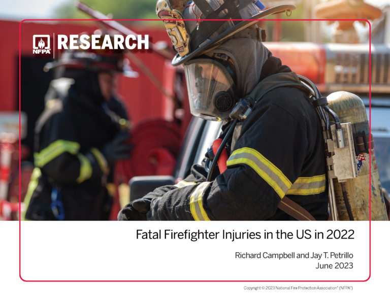 New NFPA Report Available on Fatal Firefighter Injuries in the U.S. in