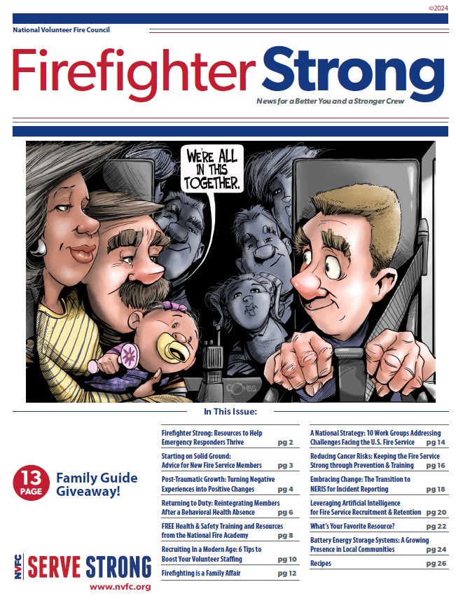 Cover of 2024 Firefighter Strong magazine